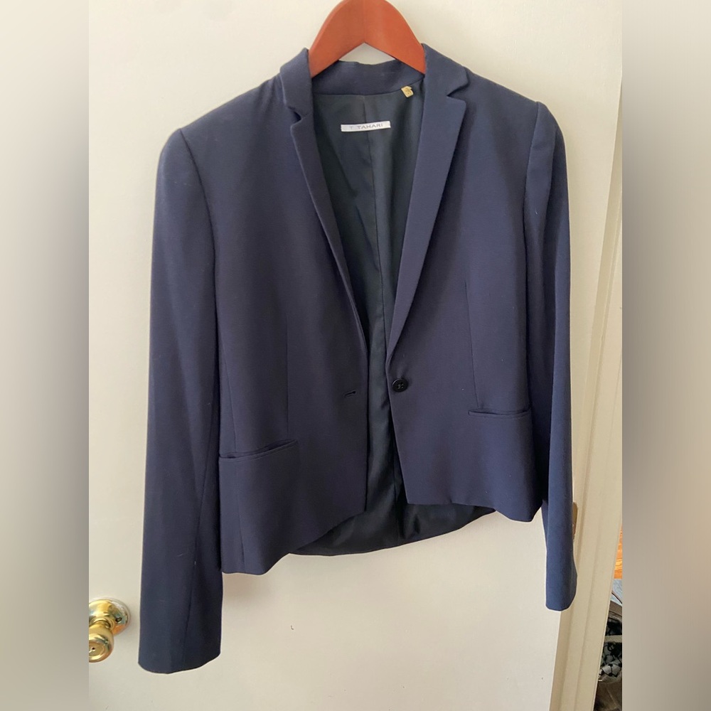 Navy Suit Jacket - Lightly Worn